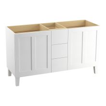 Poplin 60" Vanity Cabinet Only - Free Standing Installation Type
