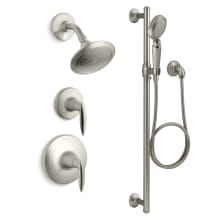 Alteo Rite-Temp Pressure Balanced Shower System with Shower Head and Hand Shower