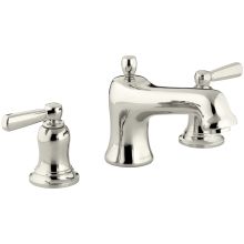 Double Handle Deck Mounted Roman Tub Filler Trim with Metal Lever Handles from the Bancroft Series