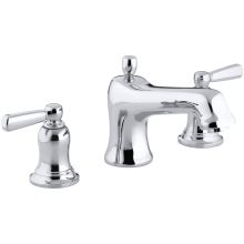 Bancroft Double Handle Deck Mounted Roman Tub Filler Trim with Metal Lever Handles
