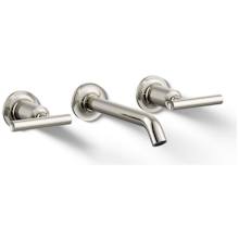 Purist 1.2 GPM Wall Mounted Widespread Bathroom Faucet