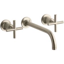 Purist 1.2 GPM Wall Mounted Widespread Bathroom Faucet
