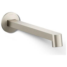Components 1.2 GPM Wall Mounted Bathroom Faucet Spout with Row Design - Less Handles