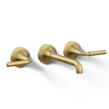 Tone 1.2 GPM Wall Mounted Widespread Bathroom Faucet