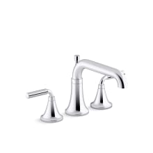 Tone Deck Mounted Roman Tub Filler with Built-In Diverter