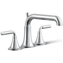Tone Deck Mounted Roman Tub Filler with Built-In Diverter