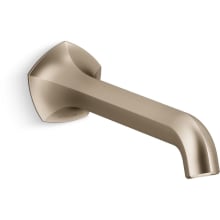 Occasion 1.2 GPM Wall Mounted Bathroom Sink Faucet Spout Only - Requires Separate Purchase of Handles and Valve