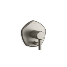 Occasion Pressure Balanced Valve Trim Only with Single Lever Handle and Integrated Diverter - Less Rough In