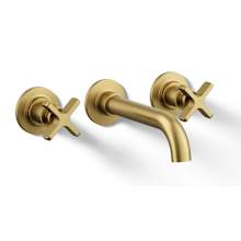Castia by Studio McGee 1.2 GPM Wall Mounted Widespread Bathroom Faucet