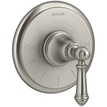 Artifacts Thermostatic Valve Trim Only with Single Lever Handle - Less Rough In
