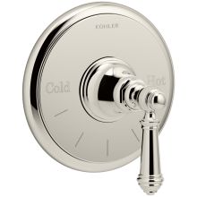 Artifacts Thermostatic Valve Trim Only with Single Lever Handle - Less Rough In