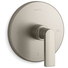 Composed Thermostatic Valve Trim Only with Single Lever Handle - Less Rough In