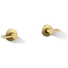 Components Wall Mount Lever Handles Trim for Bathroom Faucet