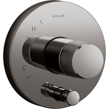 Components Single Function Pressure Balanced Valve Trim Only with Single Knob Handle and Integrated Diverter - Less Rough In