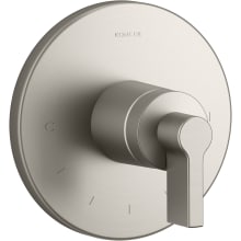 Components Single Function Thermostatic Valve Trim Only with Single Lever Handle