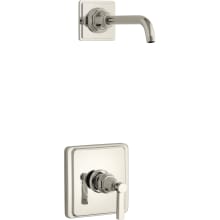 Pinstripe Shower Only Trim Package with Lever Handle - Less Shower Head and Rough In