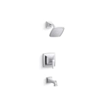 Riff Tub and Shower Trim Package with 2.5 GPM Single Function Shower Head