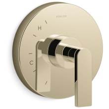 Composed Pressure Balanced Valve Trim Only with Single Lever Handle - Less Rough In