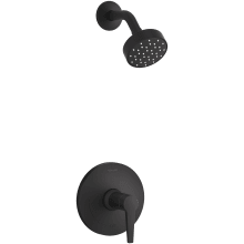 Pitch Shower Only Trim Package with 1.75 GPM Single Function Shower Head