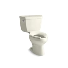 Wellworth 1.6 GPF Two Piece Toilet with Pressure Lite Technology - Less Seat