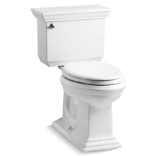 Memoirs Stately 1.6 GPF Two-Piece Elongated Comfort Height Toilet with AquaPiston Technology - Seat Not Included