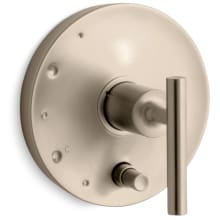 Purist Two Function Pressure Balanced Valve Trim Only with Single Lever Handle and Integrated Diverter - Less Rough In