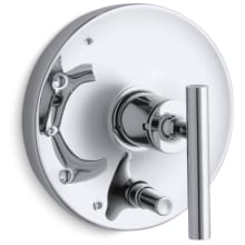 Purist Two Function Pressure Balanced Valve Trim Only with Single Lever Handle and Integrated Diverter - Less Rough In