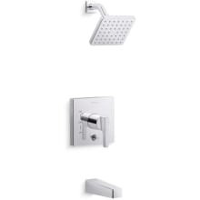 Honesty Tub and Shower Trim Package with 1.75 GPM Single Function Shower Head and Katalyst Spray Technology