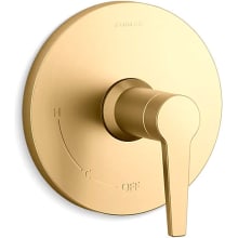 Hint Function Pressure Balanced Valve Trim Only with Single Lever Handle - Less Rough In