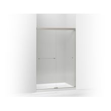 Revel Frameless Sliding 76" x 47-5/8" Shower Door with Clear Glass