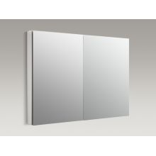 Catalan 40" Double Door Frameless Medicine Cabinet Package with Plain Mirror and Ganging Hardware Included