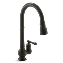 Artifacts 1.5 GPM Single Hole Pull Down Kitchen Faucet