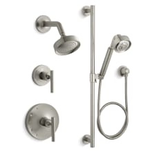 Kohler Shower Systems At Faucetdirect Purist Rite Temp Pressure Balanced Shower System With Head And Hand