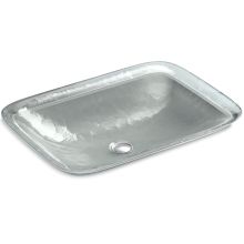 Artist Editions Inia Wading Pool Glass Vessel Sink
