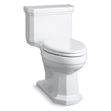Kathryn 1.28 GPF One-Piece Elongated Comfort Height Toilet with Right-Lever Single-Flush Gravity and AquaPiston Canister - Seat Included