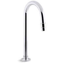 Triton 2.2 GPM Gooseneck Bathroom Sink Spout with Aerator