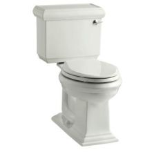 Memoirs Classic 1.28 GPF Two-Piece Elongated Comfort Height Toilet with Right Hand Trip Lever and AquaPiston Technology - Seat Not Included