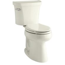 1.28 GPF Two-Piece Comfort Height Elongated Toilet with 10" Rough In, Insuliner and Tank Locks from the Highline Collection