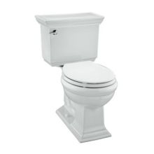 Memoirs 1.28 GPF Two Piece Round Front Toilet with Insuliner Tank, Less Seat