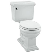 Memoirs 1.28 GPF Two Piece Round Comfort Height Toilet - Less Seat