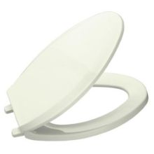 Lustra Q2 Elongated Closed-Front Toilet Seat with Quick-Release and Quick-Attach Hinges