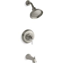 Bancroft Tub and Shower Trim Package with Single Function Rain Shower Head