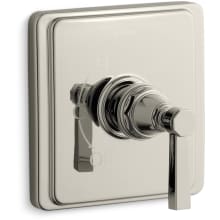 Pinstripe Pure Single Handle Rite-Temp Pressure Balanced Valve Trim Only with Metal Lever Handle