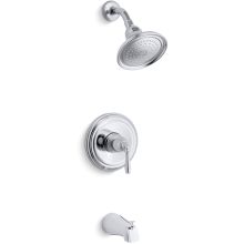 Devonshire Tub and Shower Trim Package with Single Function Shower Head and Rite-Temp Pressure Balancing Technology