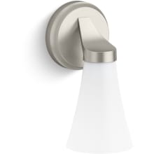 Simplice 10" Tall Bathroom Sconce with Painted Glass Shade
