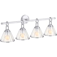 Terret 4 Light 33" Wide Bathroom Vanity Light