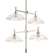 Tone 4 Light 25" Wide Chandelier