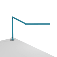Z-Bar 13" Tall LED Swing Arm Desk Lamp - Grommet Mount - 3500K
