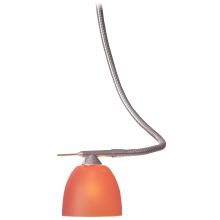 3" Wide Hand Blown Glass Shade in Tangerine for the Series 1 GK LIGHTRAIL® Series
