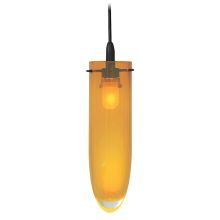 Hand Blown Bullet Style Glass Shade in Yellow for the Series 6 GK LIGHTRAIL® Series